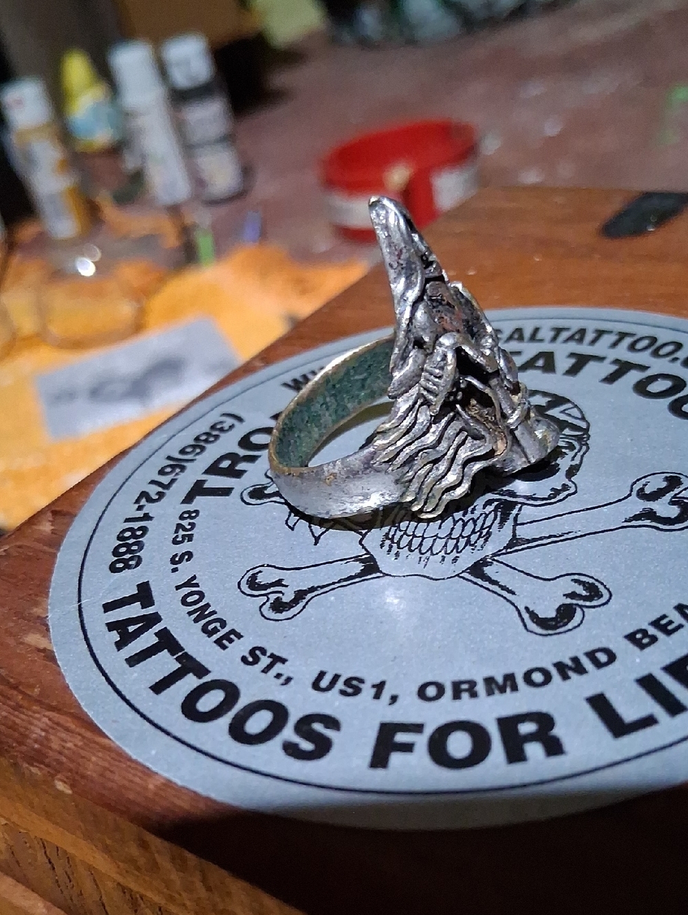 Skeleton Riding A Harley - Picture 3 of 5